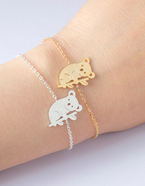 Load image into Gallery viewer, Chain Stainless Steel Women Men Koala Bracelet
