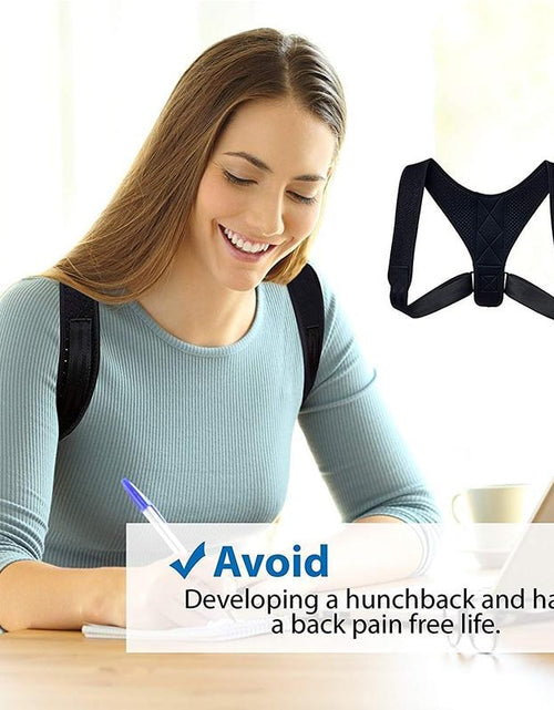 Load image into Gallery viewer, Unisex Adjustable Back Posture Corrector
