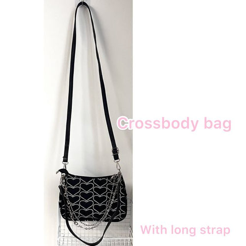 Load image into Gallery viewer, Heart Pattern Shoulder Bag
